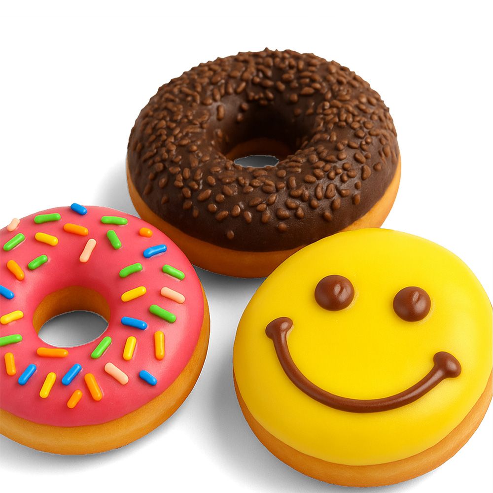 Donut Mix Box of 3
