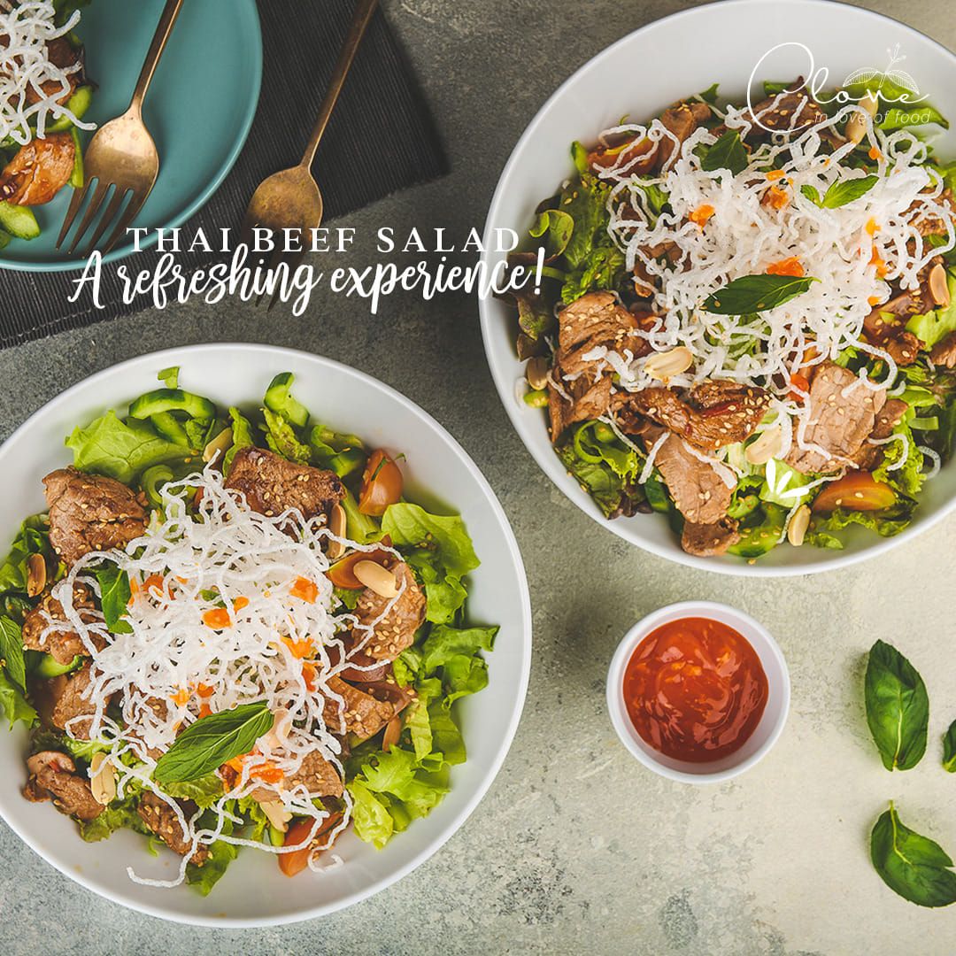 Asian Thai Salad Thai Beef