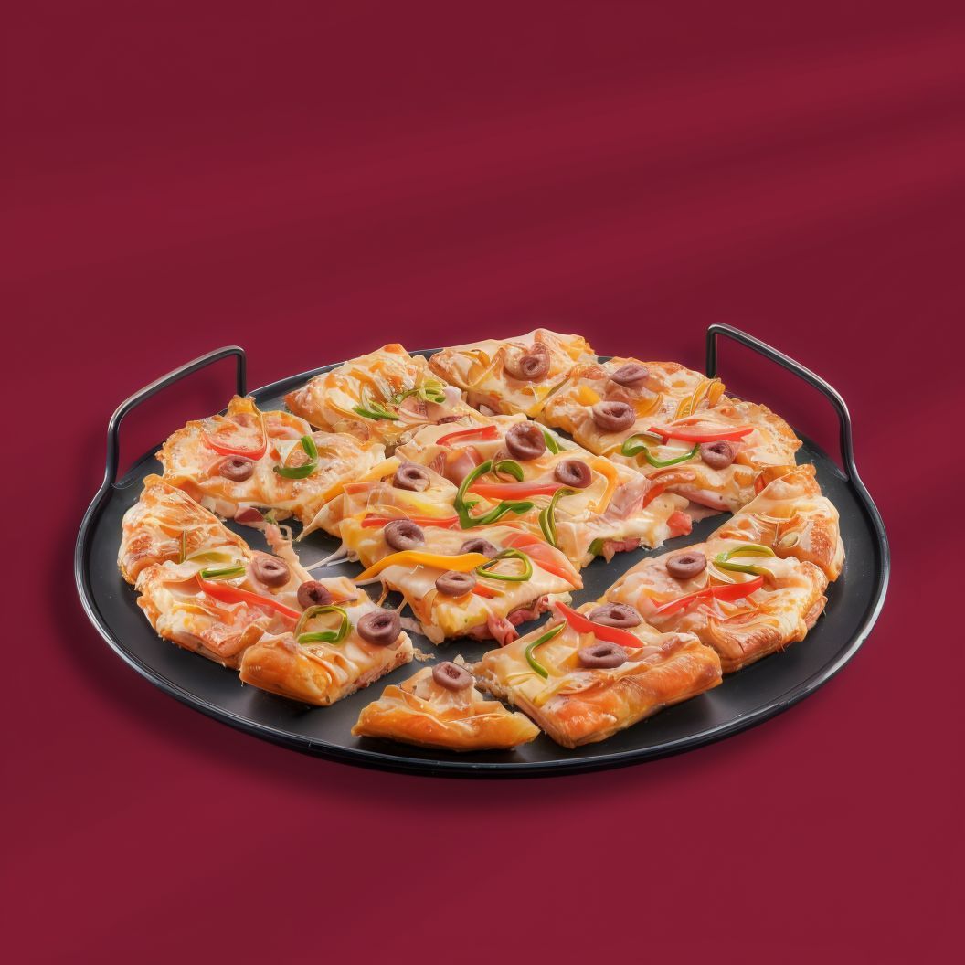 Mix Cheese Feteer Pie