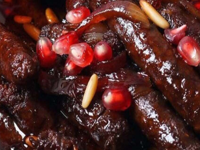 Pomegranate Sausage
