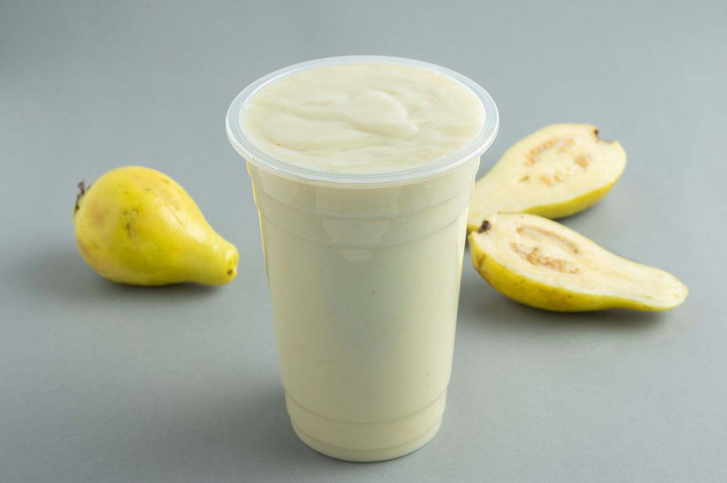 Guava Juice with Milk