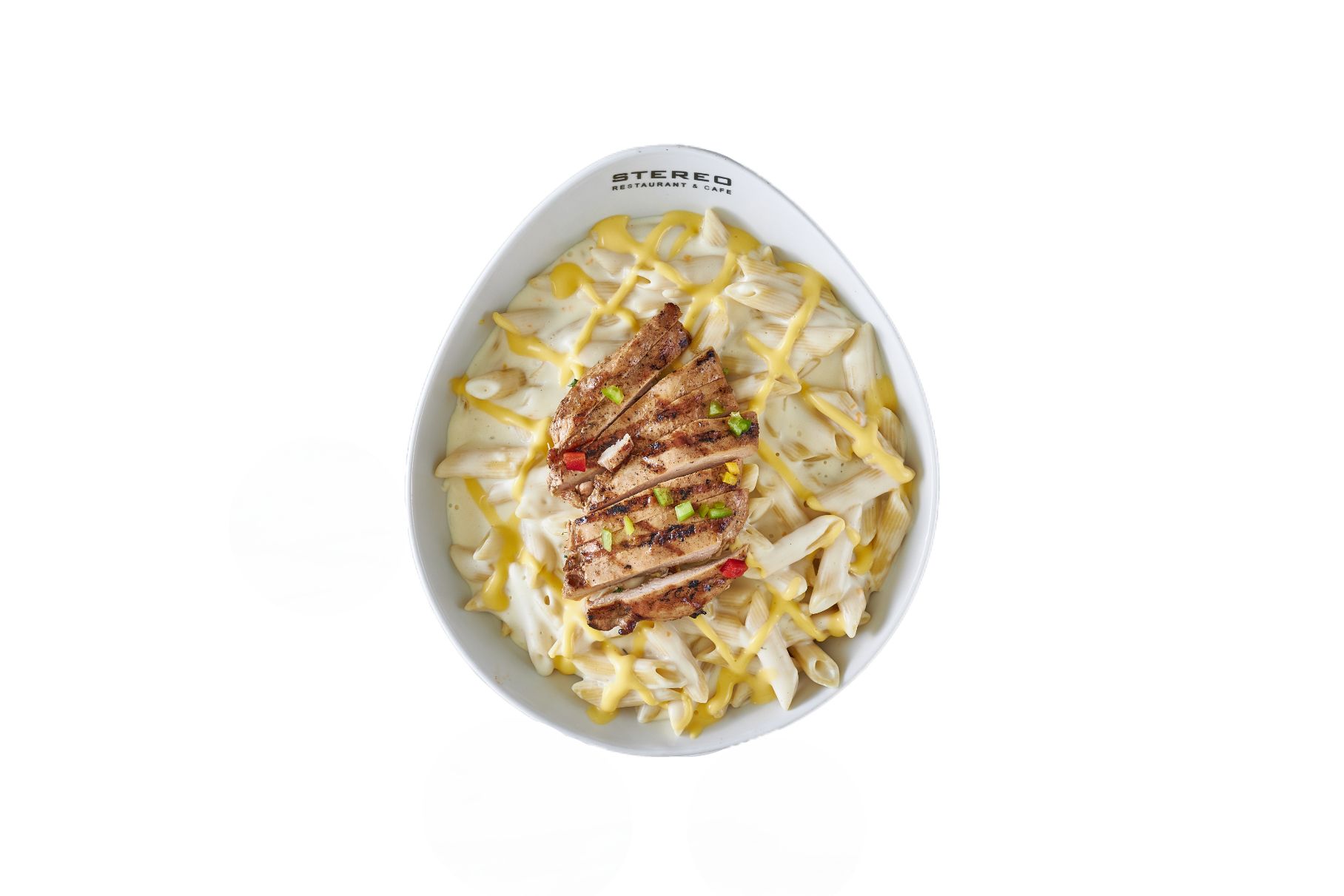 Grilled Chicken Cheese Pasta