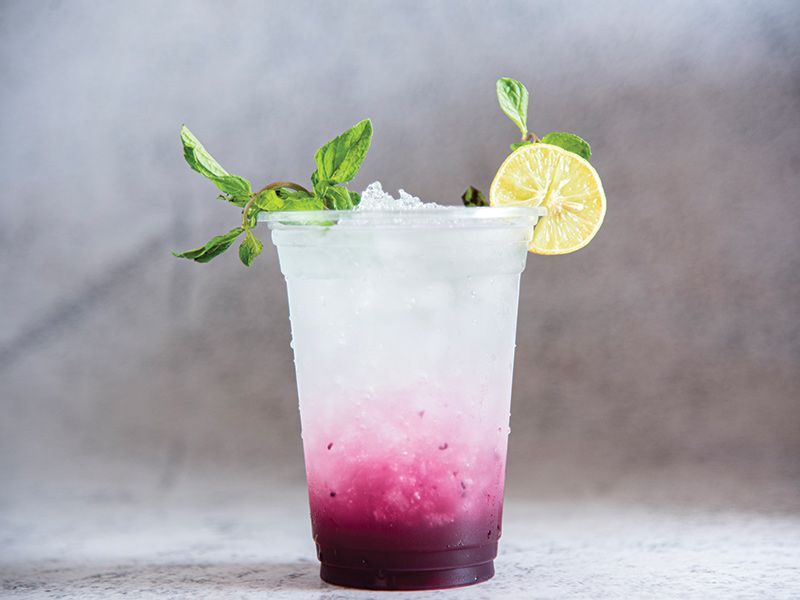 Blueberry Mojito