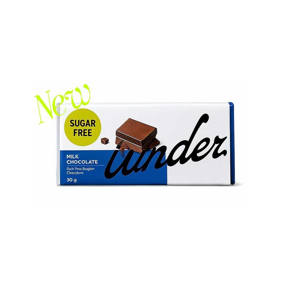 Sugar free Belgian Milk Chocolate Bar