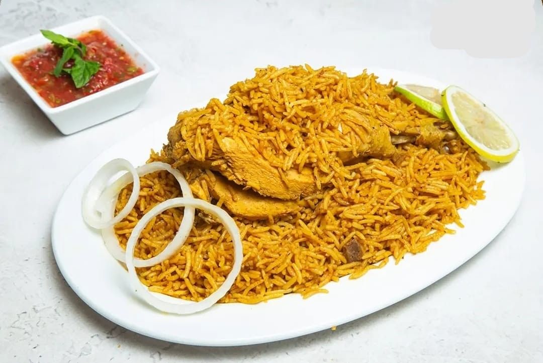 Half chicken Madghot