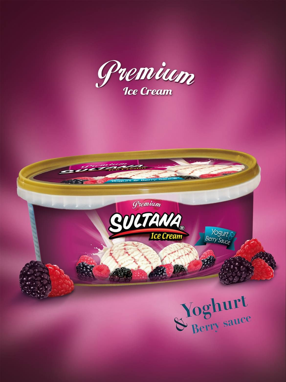 Premium Yogurt & berry