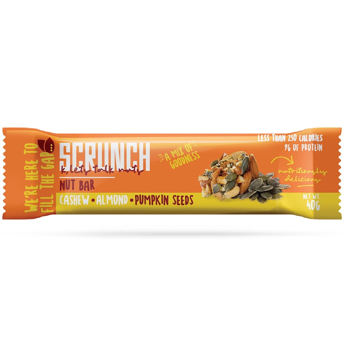 Cashew Almond Pumpkin BAR 40 Grams