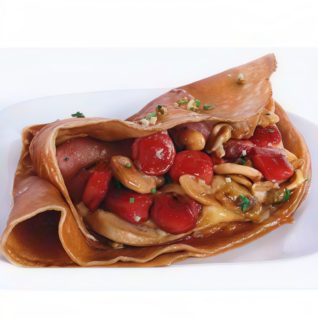 Hot Dog Crepe