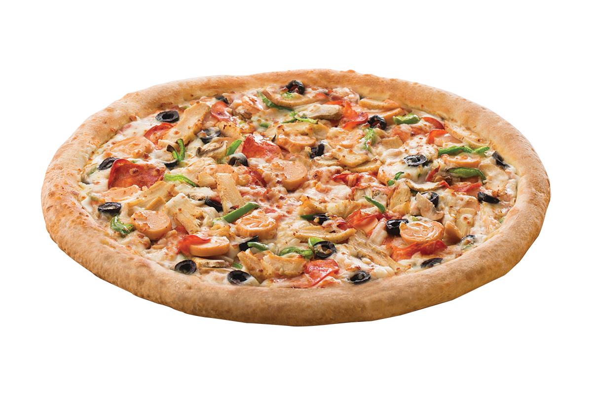 Chicken Super Papa Pizza