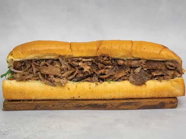 French Meat Shawarma Sandwich