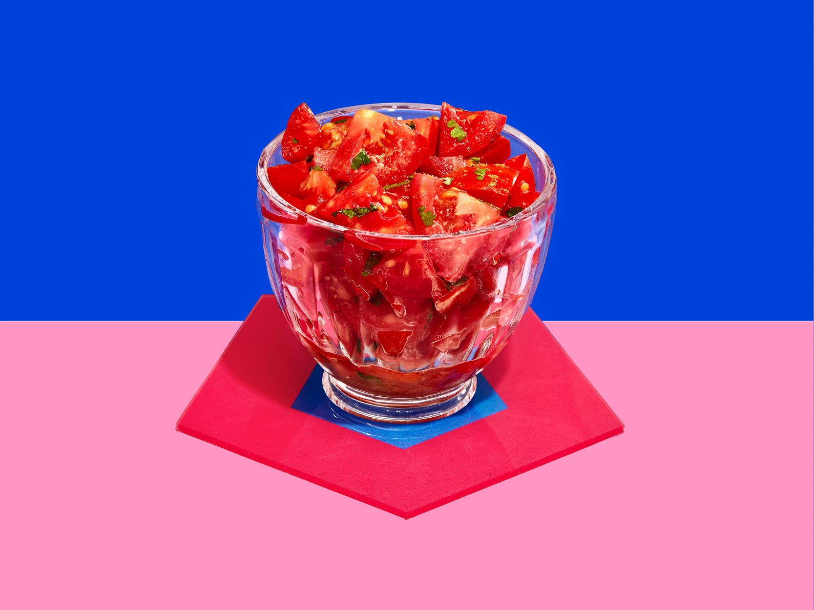 Marinated tomatoes