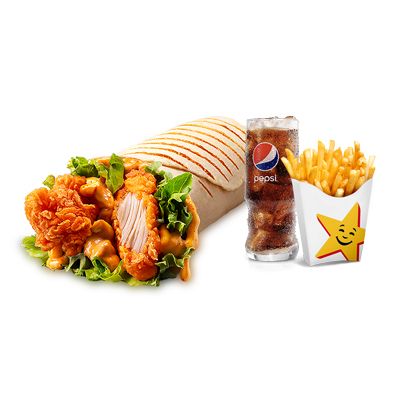 Chicken Wrapper Combo