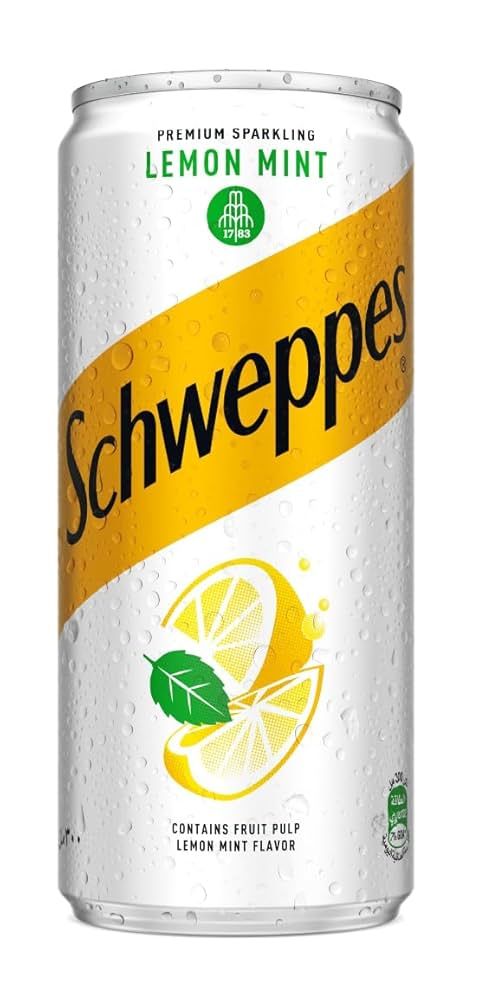 schweppes lemon& mint
