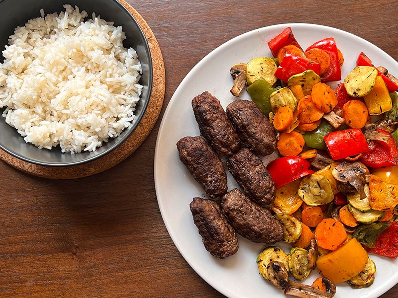 Grilled Kofta Meal