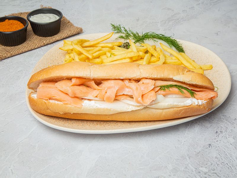Smoked Salmon Sandwich