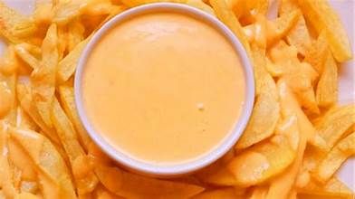Add cheddar sauce