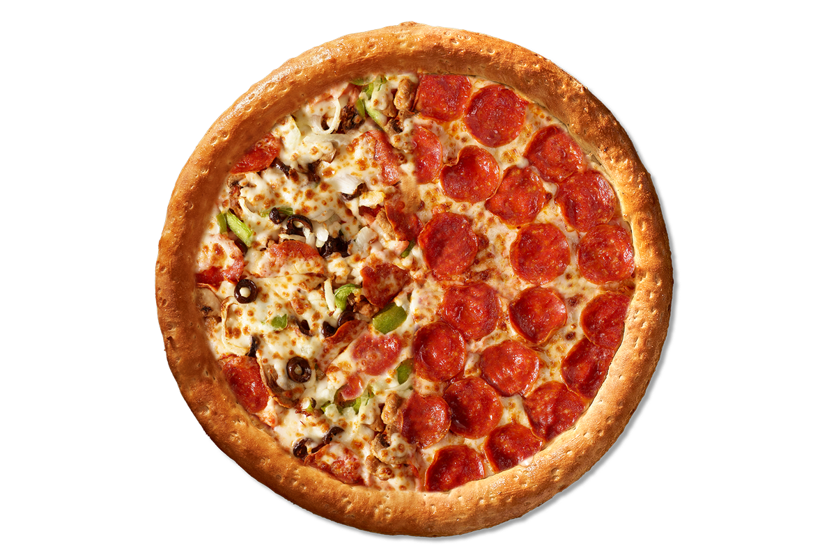 Half & Half Family Pizza