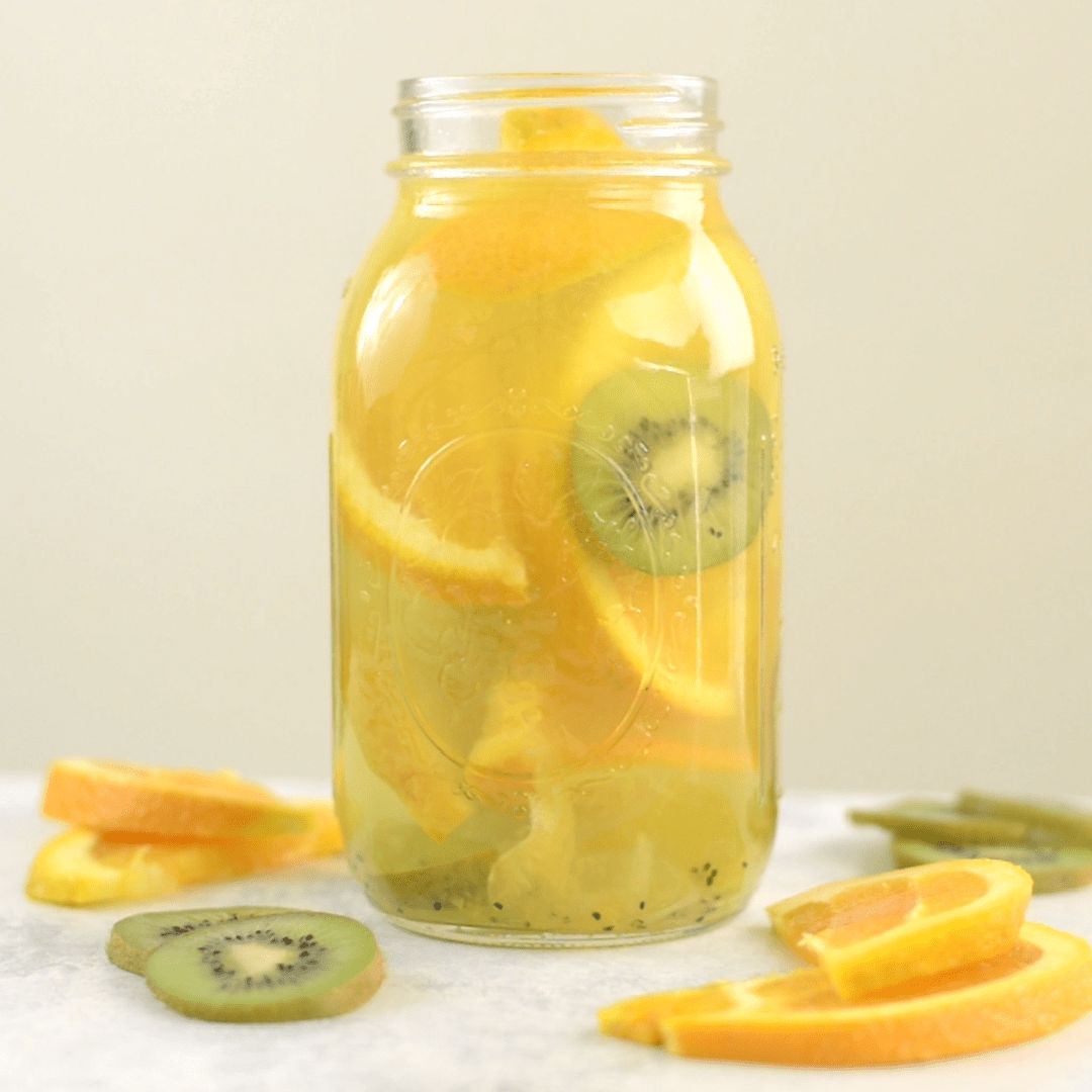 Kiwi And Orange