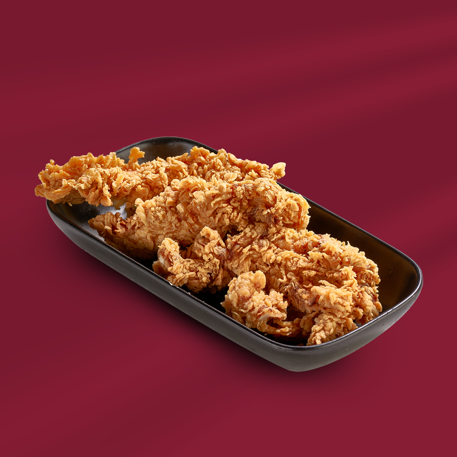 Fried chicken Strips slices
