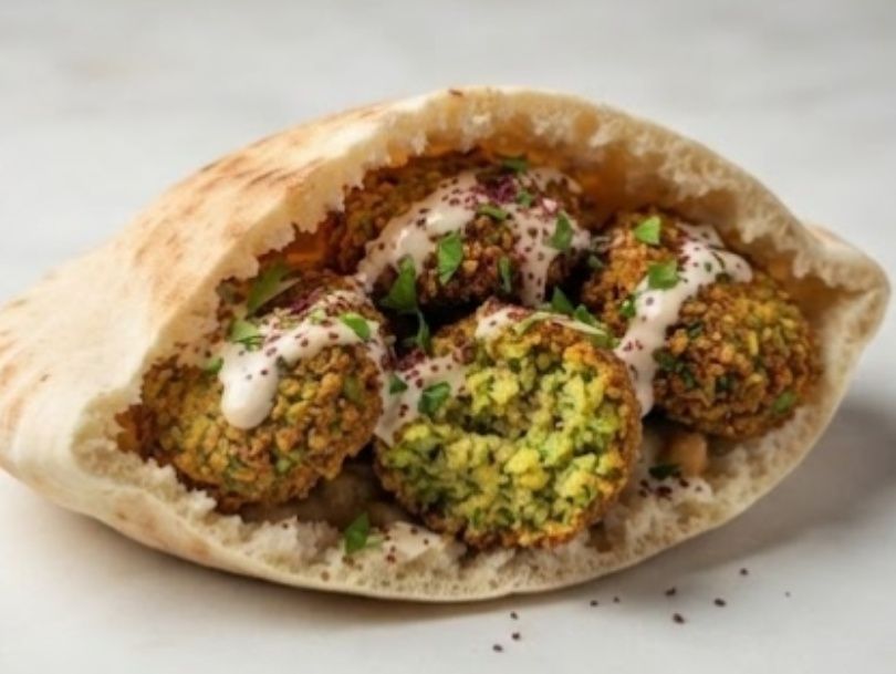 Falafel Hum hum Sandwich