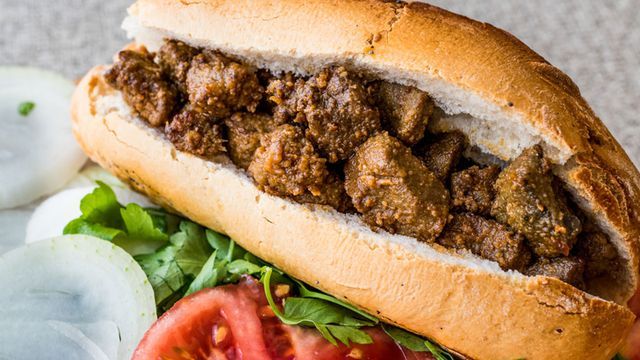 Mutton Liver Sandwich