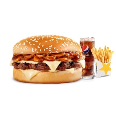Mushroom N' Swiss Combo