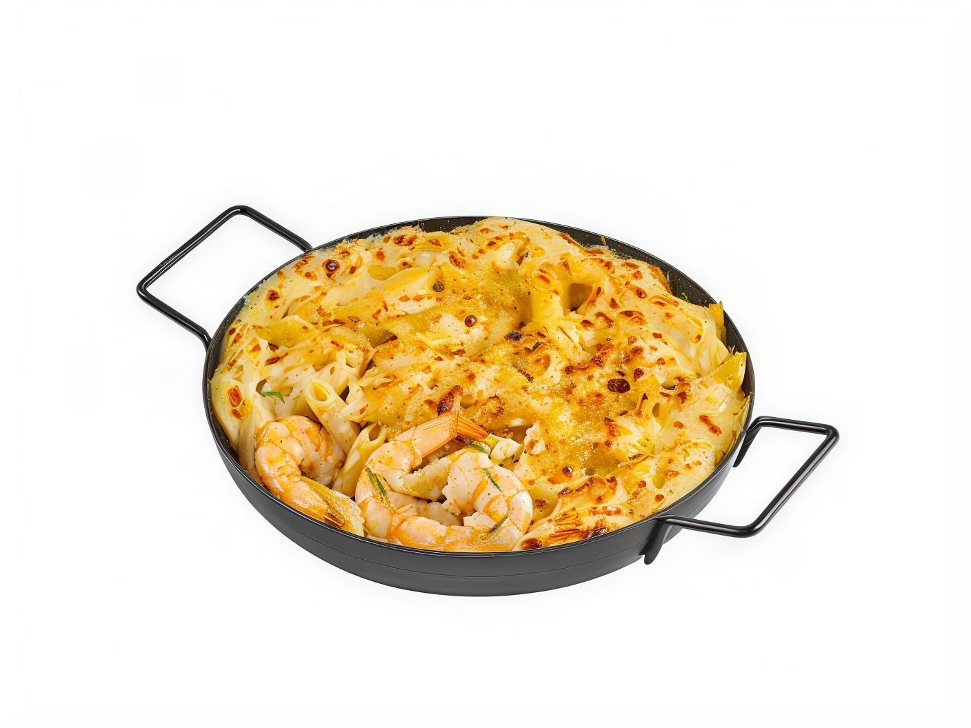 Oven Baked Pasta With Shrimp