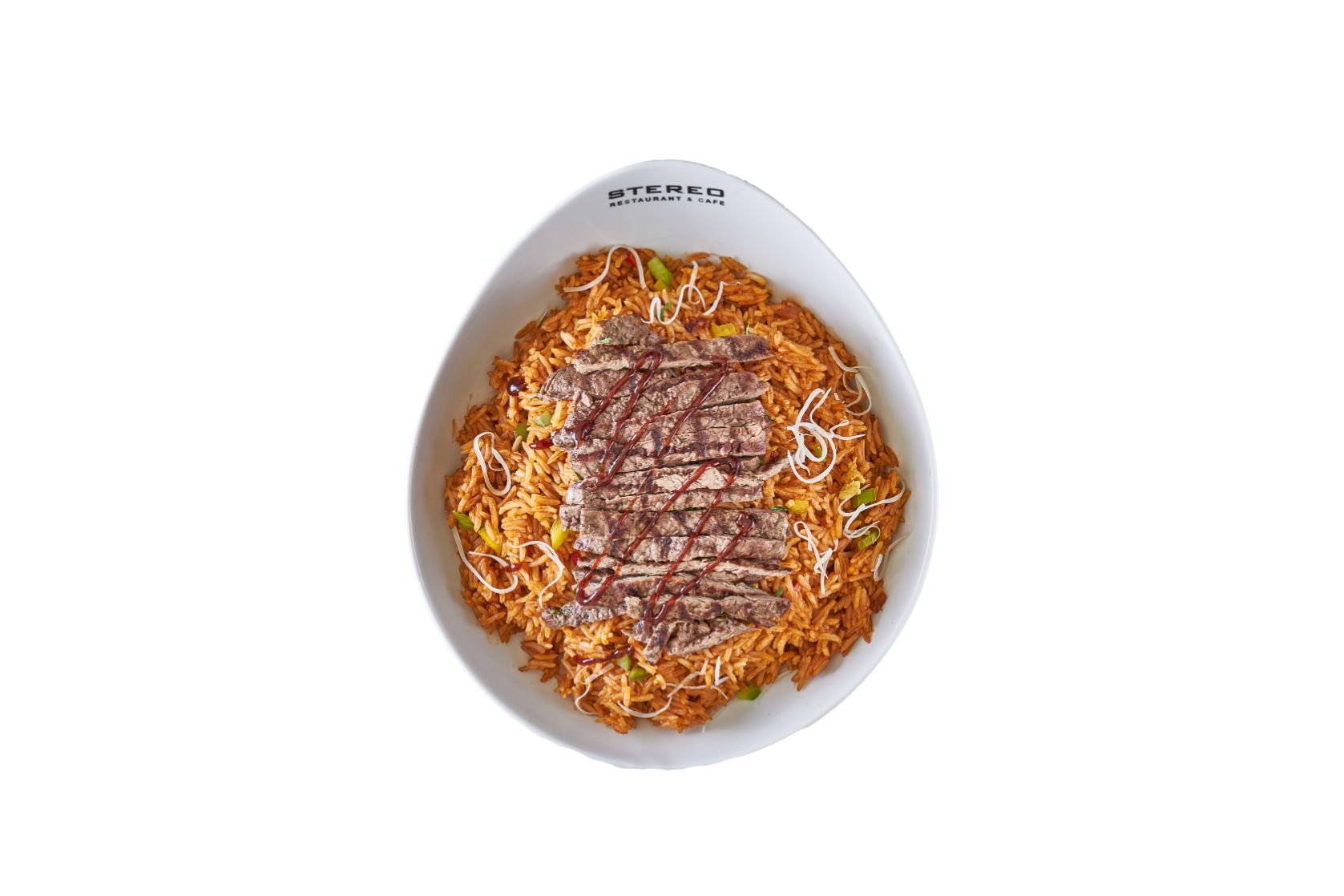 Grilled Veal BBQ Rice