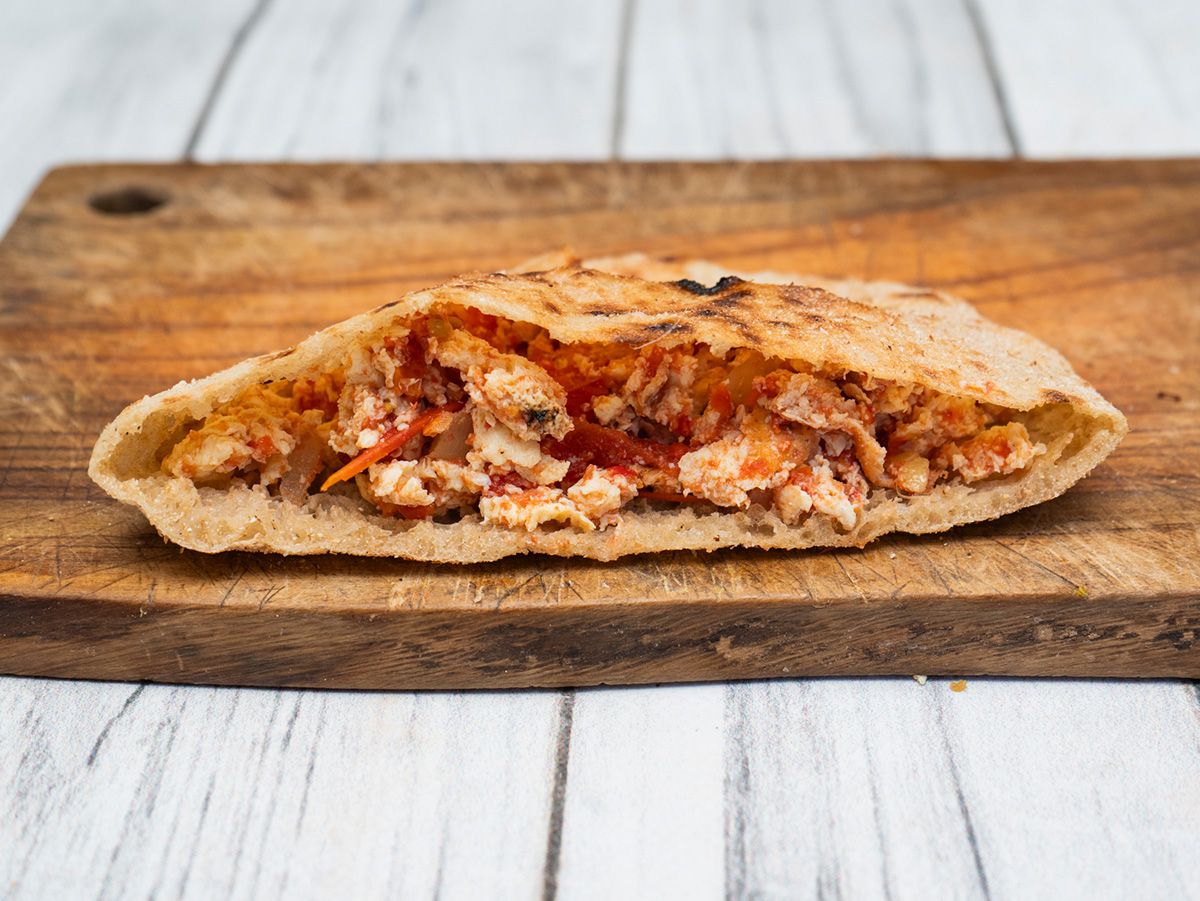 Shakshuka Egg Sandwich