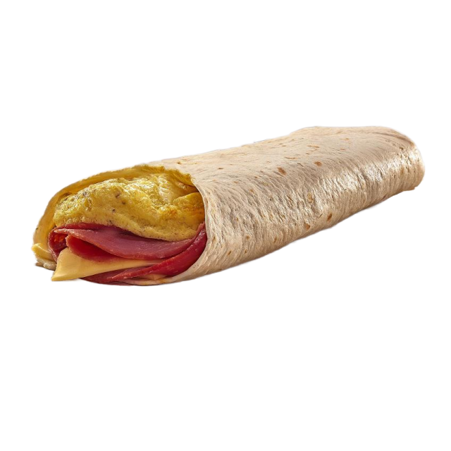 Pastrami Egg Wrap