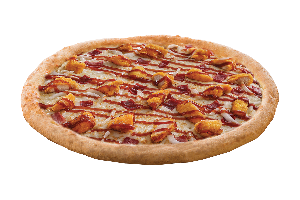 Bacon & BBQ Chicken Poppers Pizza