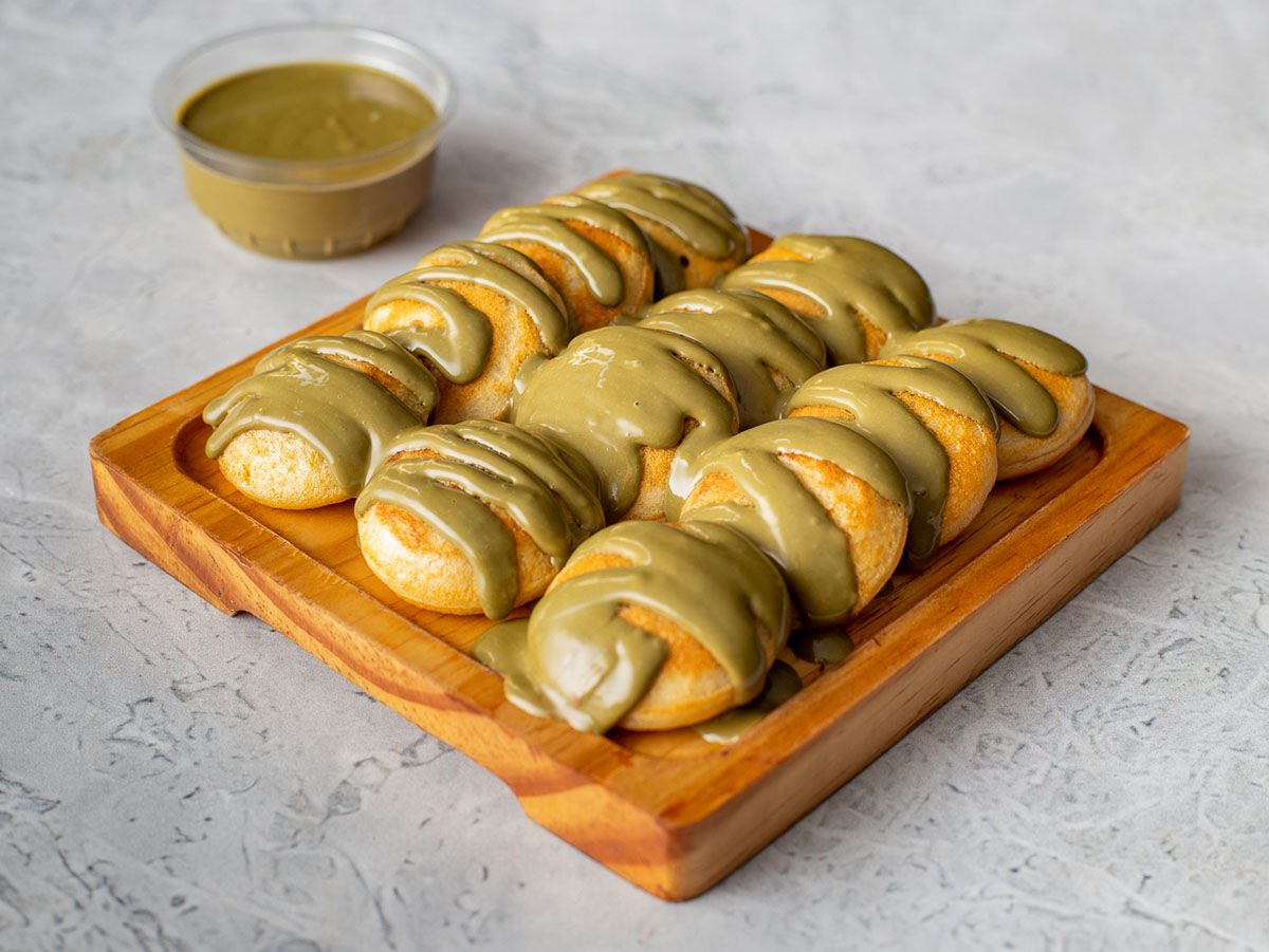 Pistachio Pancakes
