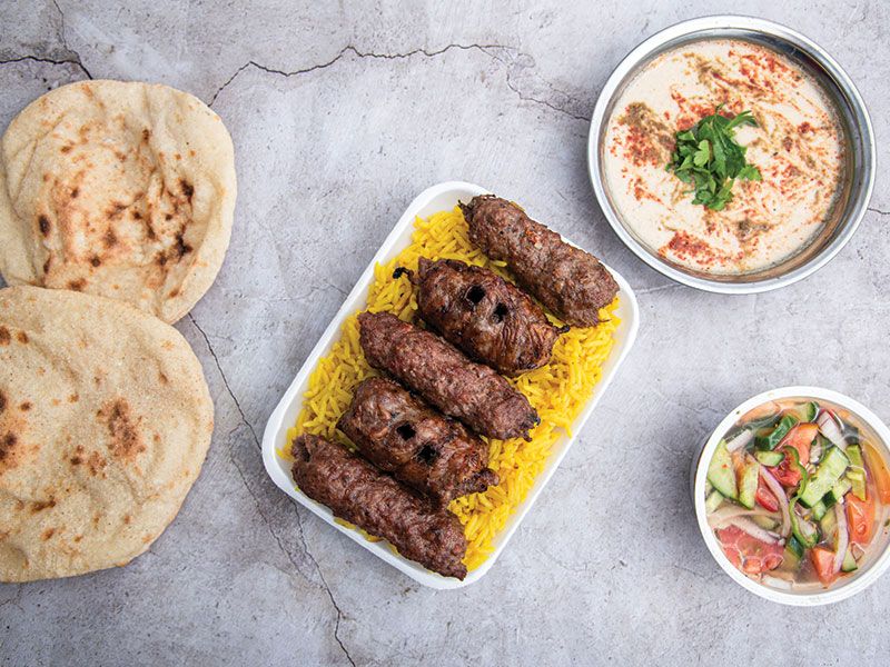 Kofta + Tarab meal