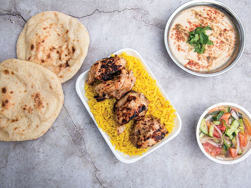 4-piece shish tawook meal