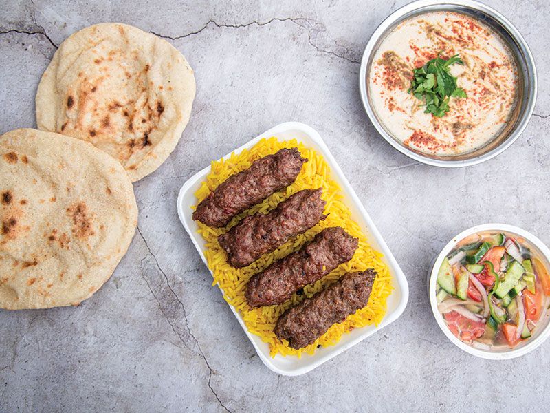 4 pieces kofta meal
