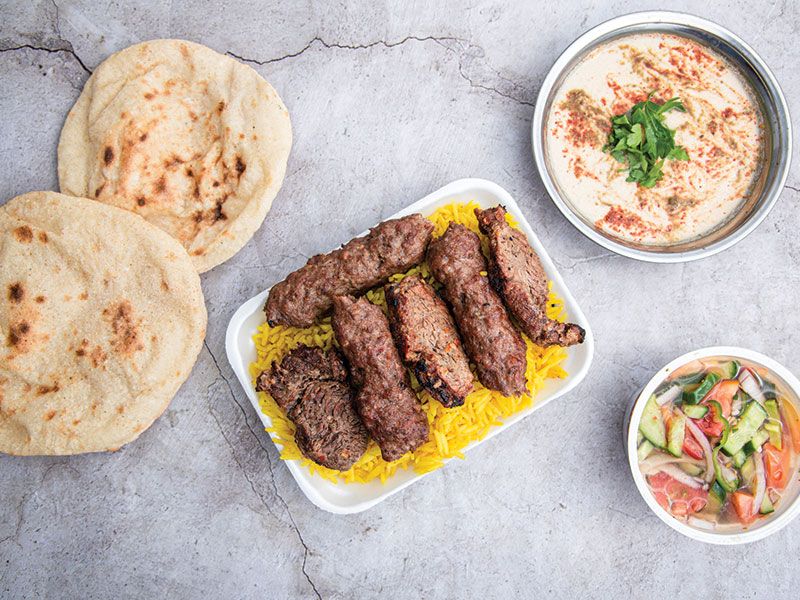 Kebab + Kofta Meal