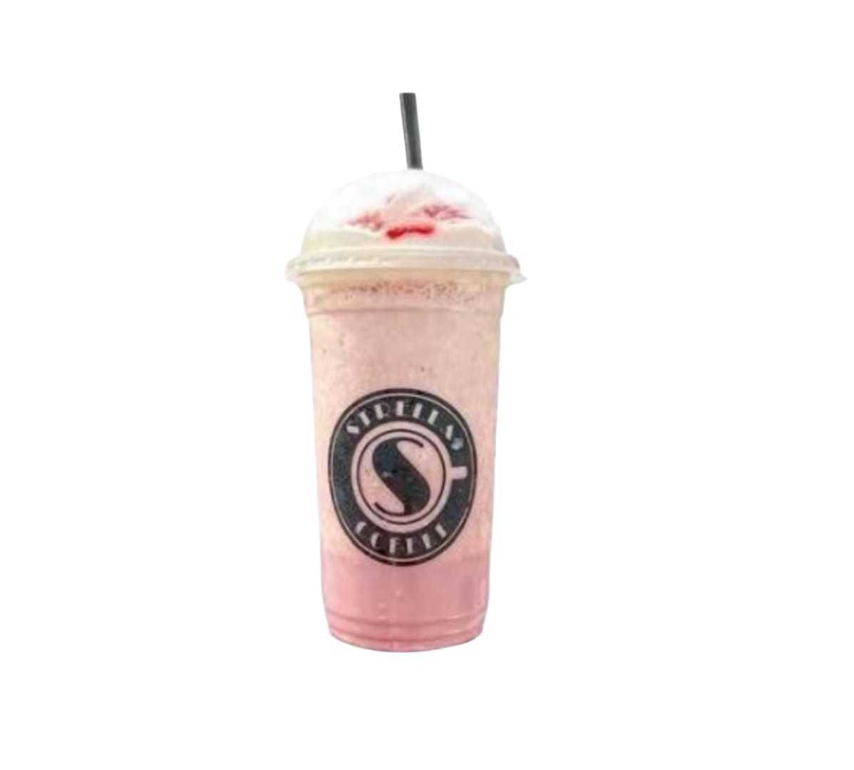 Non-Coffee Strawberry Cream Frappe