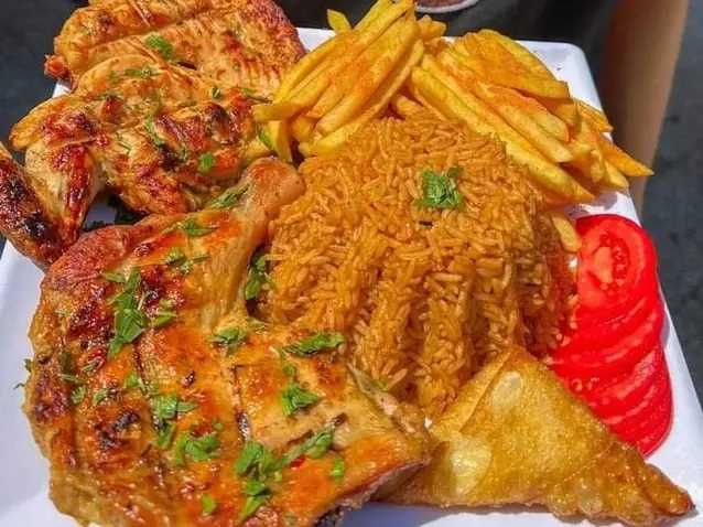 Half Chicken And Two Thighs Meal