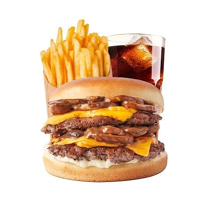 OG Mushroom Burger Double Combo