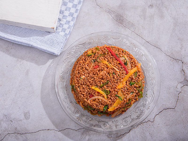 Seafood Rice With Khalta