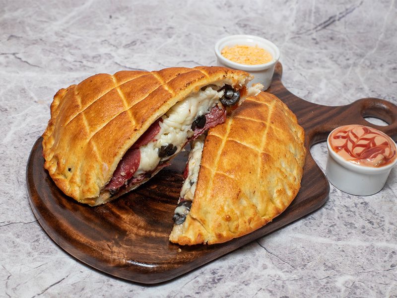 Pastrami Calzone