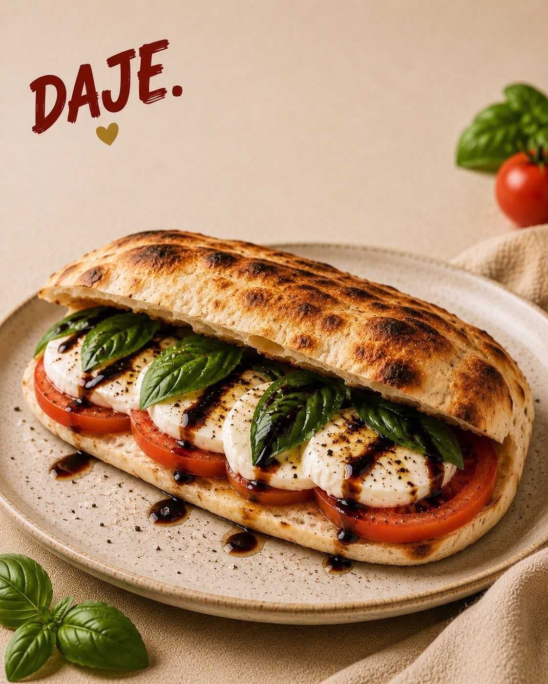 Panuozzo Caprese