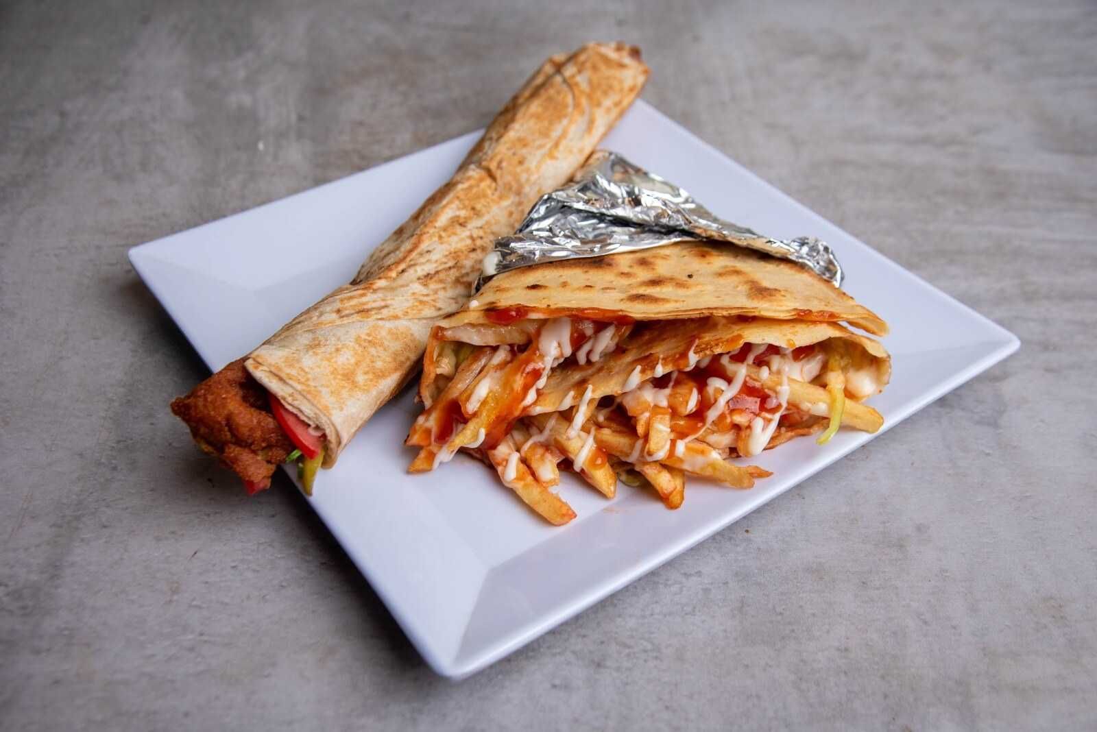 Syrian Falafel & Potato Crepe Offer