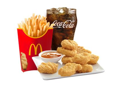 McNuggets 9 Pieces Medium Meal