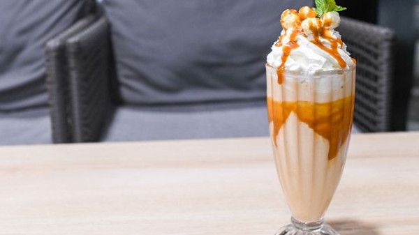 Basbousa Milkshake
