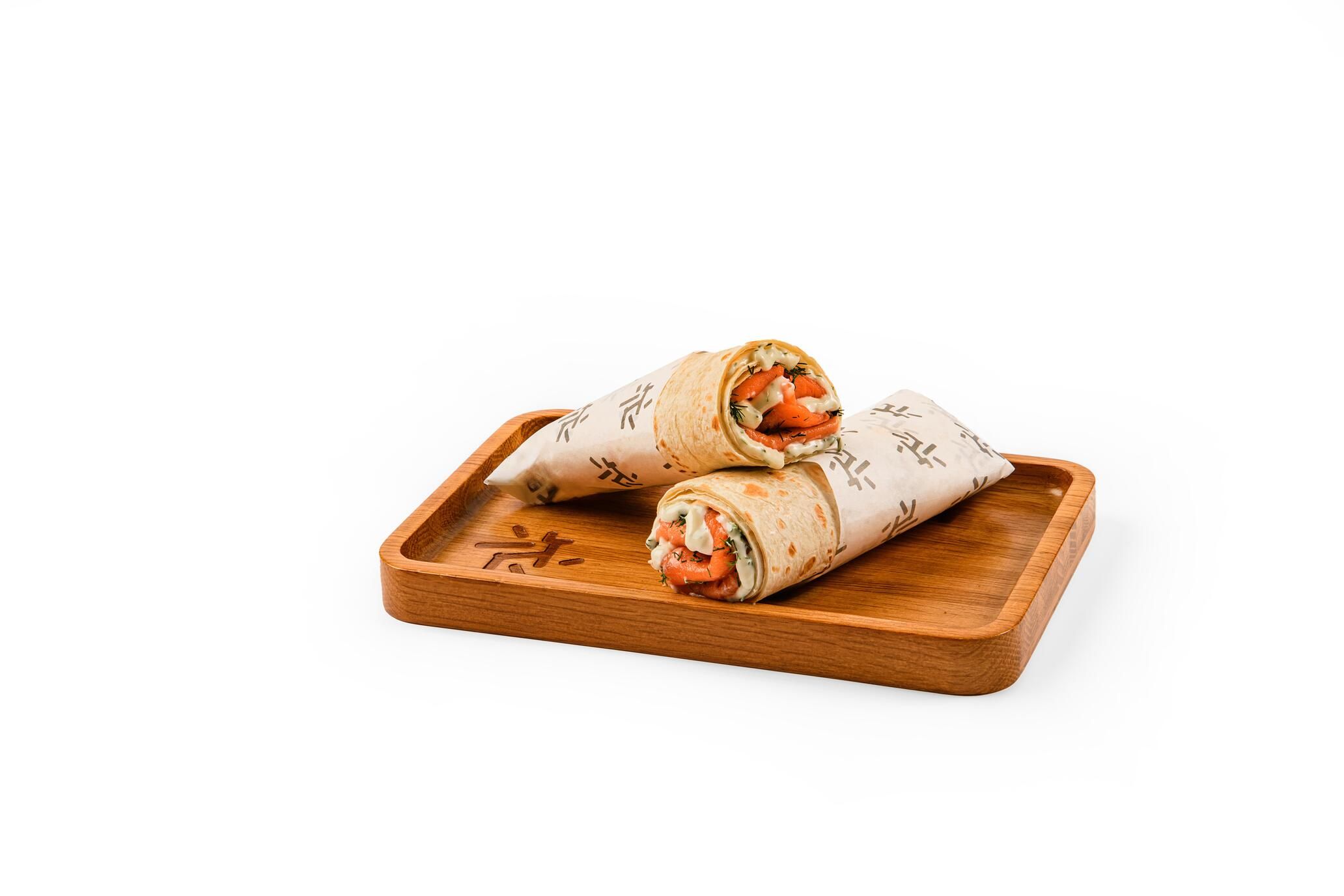 Smoked Salmon Wrap