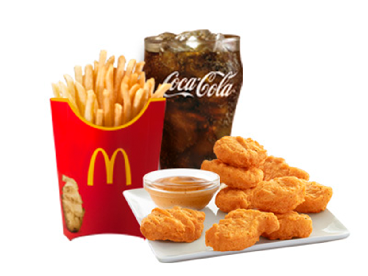 Spicy McNuggets 9 Pieces Medium Meal