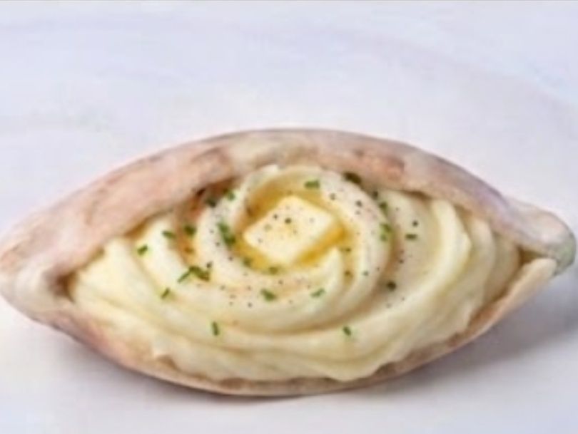 Mashed Potato Sandwich Roumy Cheese