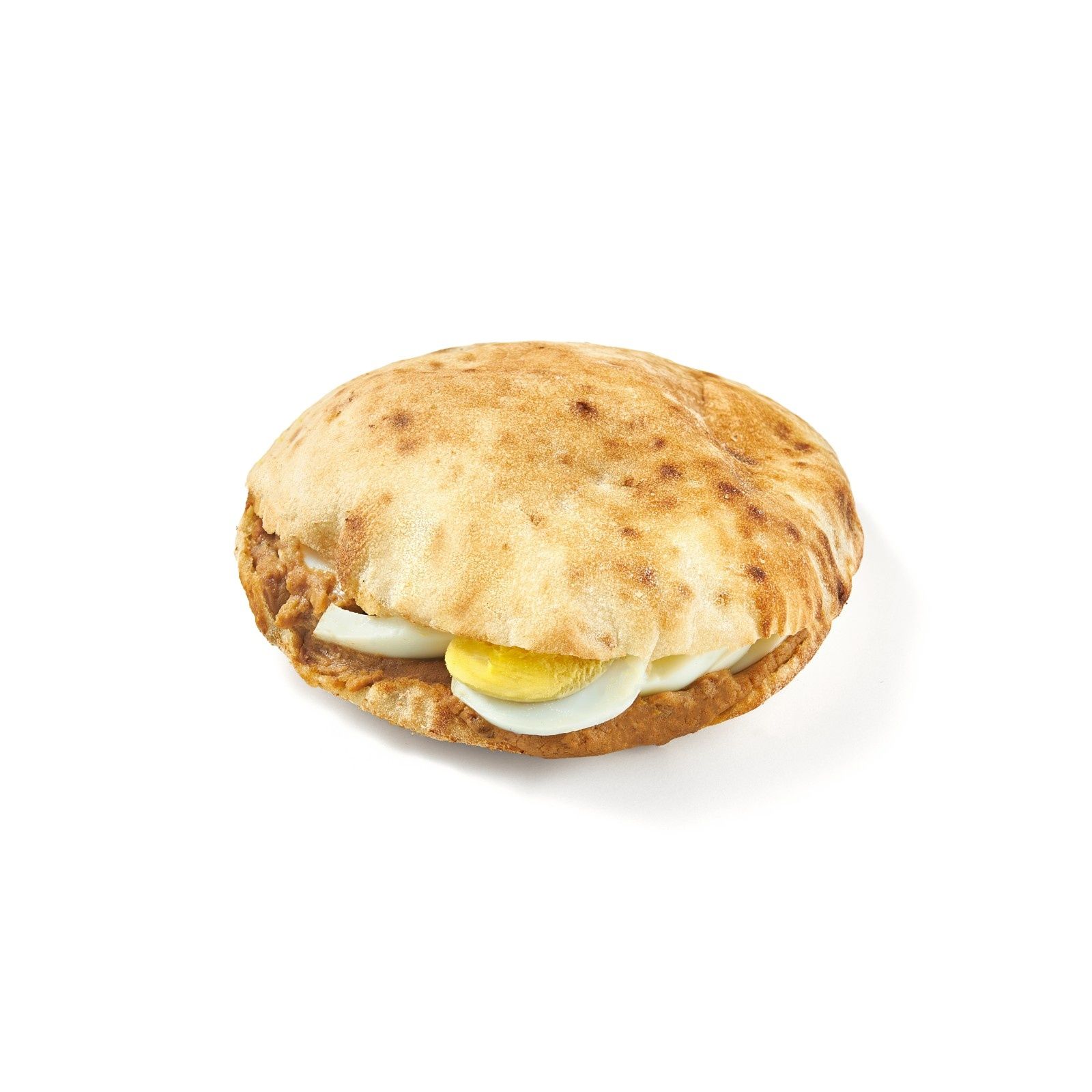 Foul with Boiled Egg Sandwich