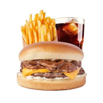 OG Mushroom Burger Single Combo
